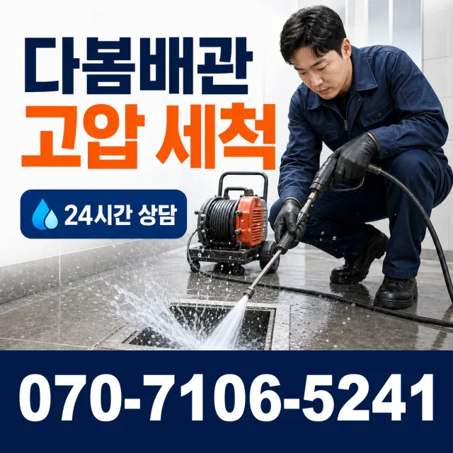 서울 서초구 염곡동 배관청소 상담 이미지 4
